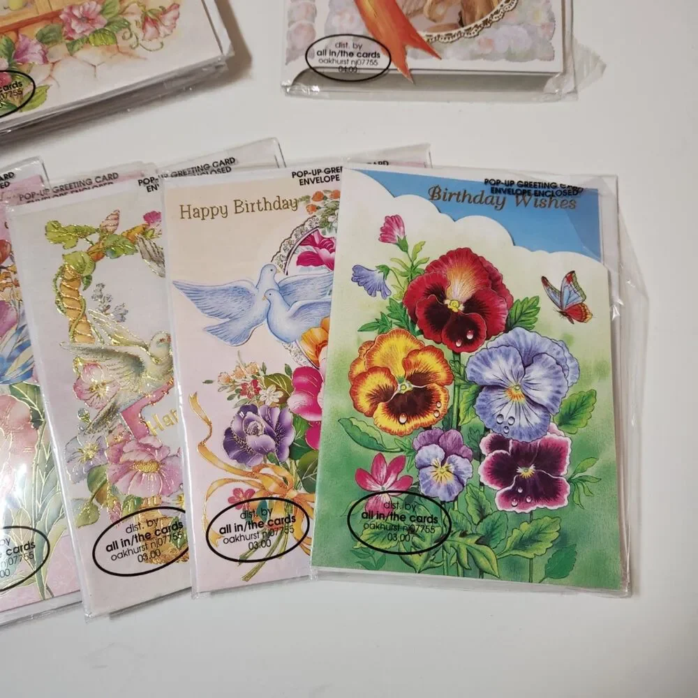 Birthday Greeting Card Lot Musical Pop Up Sister Niece Grandson
